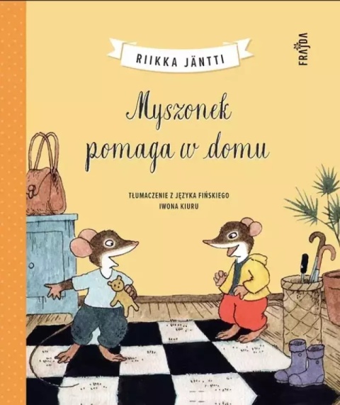 Myszonek pomaga w domu