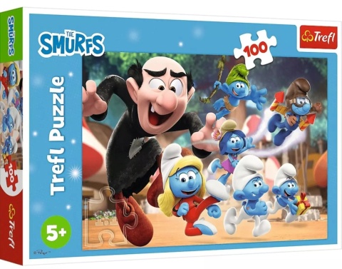 Puzzle 100el Trefl Nauki Smerfa Pud12