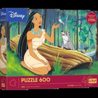 Puzzle 600 elementów. 40-lecie. Pocahontas